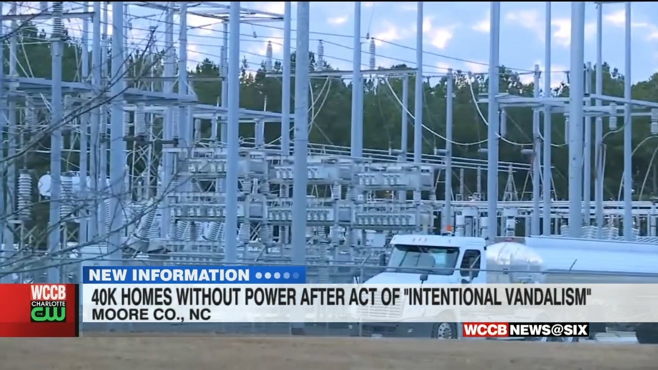 Thousands Without Power In Moore County After Act Of Intentional