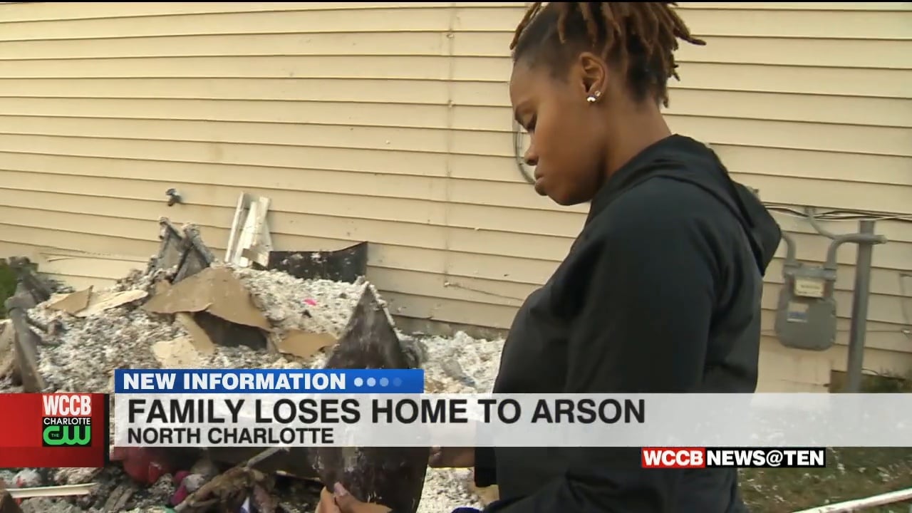 Charlotte Mother Loses Belongings After Arsonist Sets Fire To Home