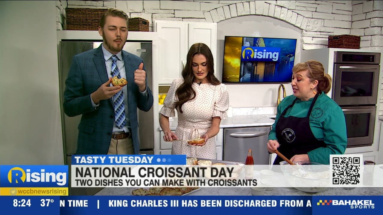 Tasty Tuesday Chef Mara Celebrates National Croissant Day Wccb