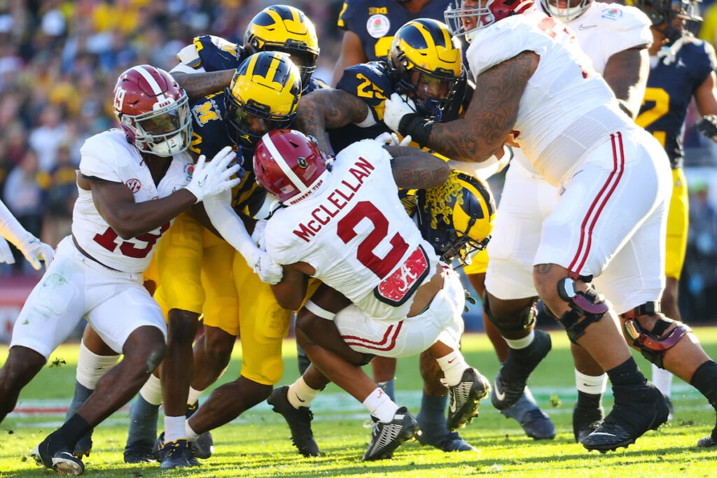 Alabama Loses In Overtime To Michigan In Rose Bowl Semifinal Wvua