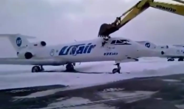 Ut Air Plane Destroyed