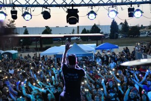 Lighting Up The Crowd