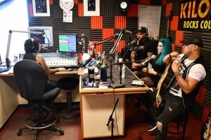 Shawn Rock Talking With Tommy And Doc Of Bad Wolves And Diamante