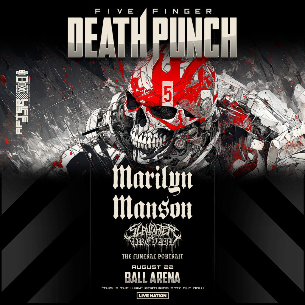 Five Finger Death Punch with Marilyn Manson, Slaughter To Prevail, & The  Funeral Portrait - 94.3 KILO