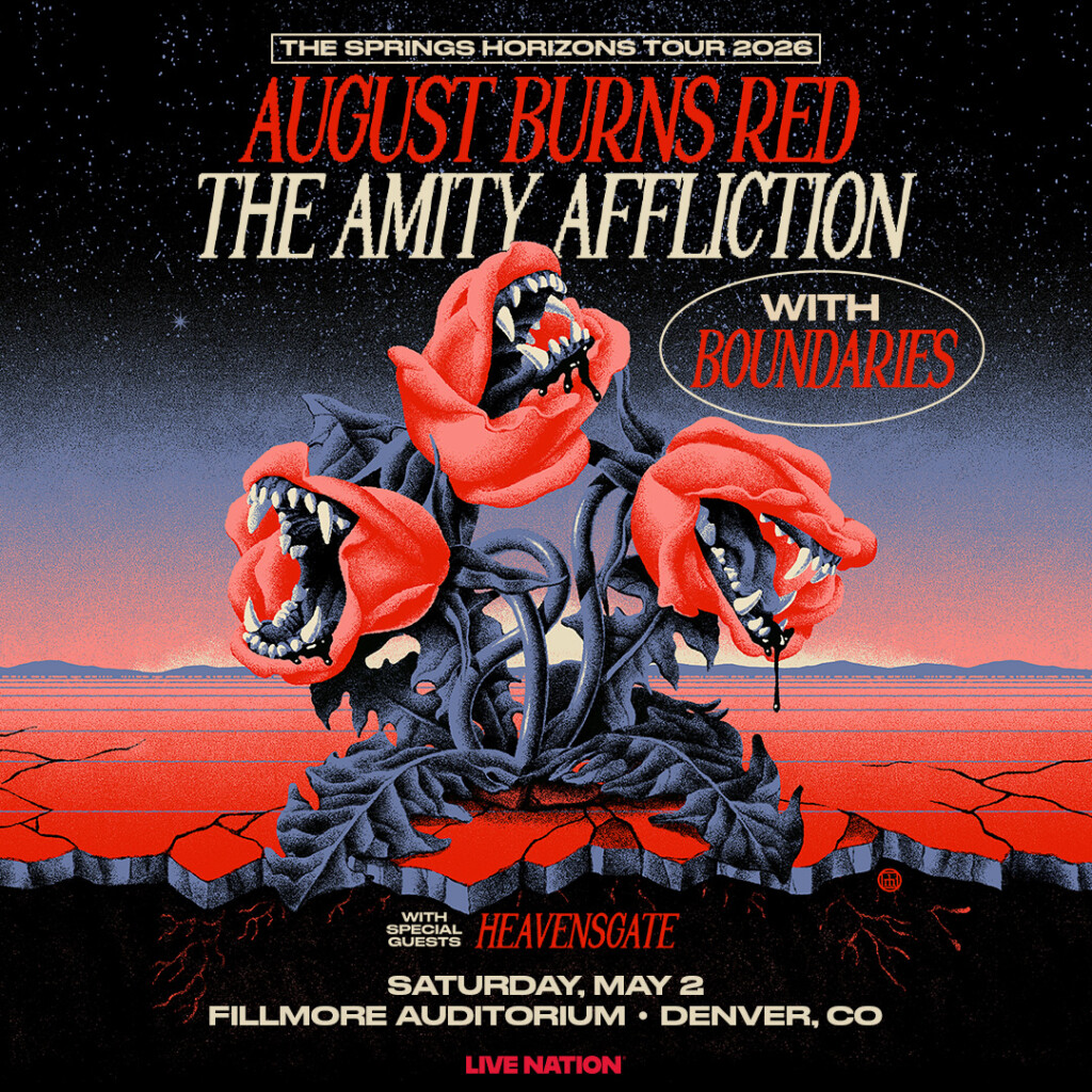 Static Social Igfeed 1080x1080 Theamityaffliction Augustburnsred 2026 Regional Fillmoreauditorium 0502