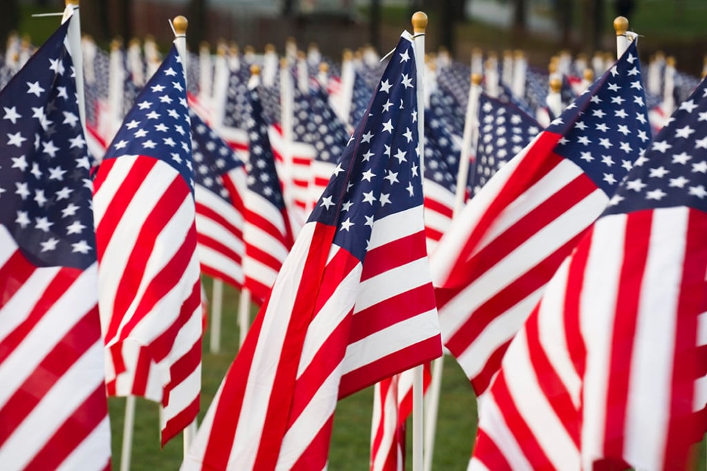 Marin Magazine Memorial Day Flags