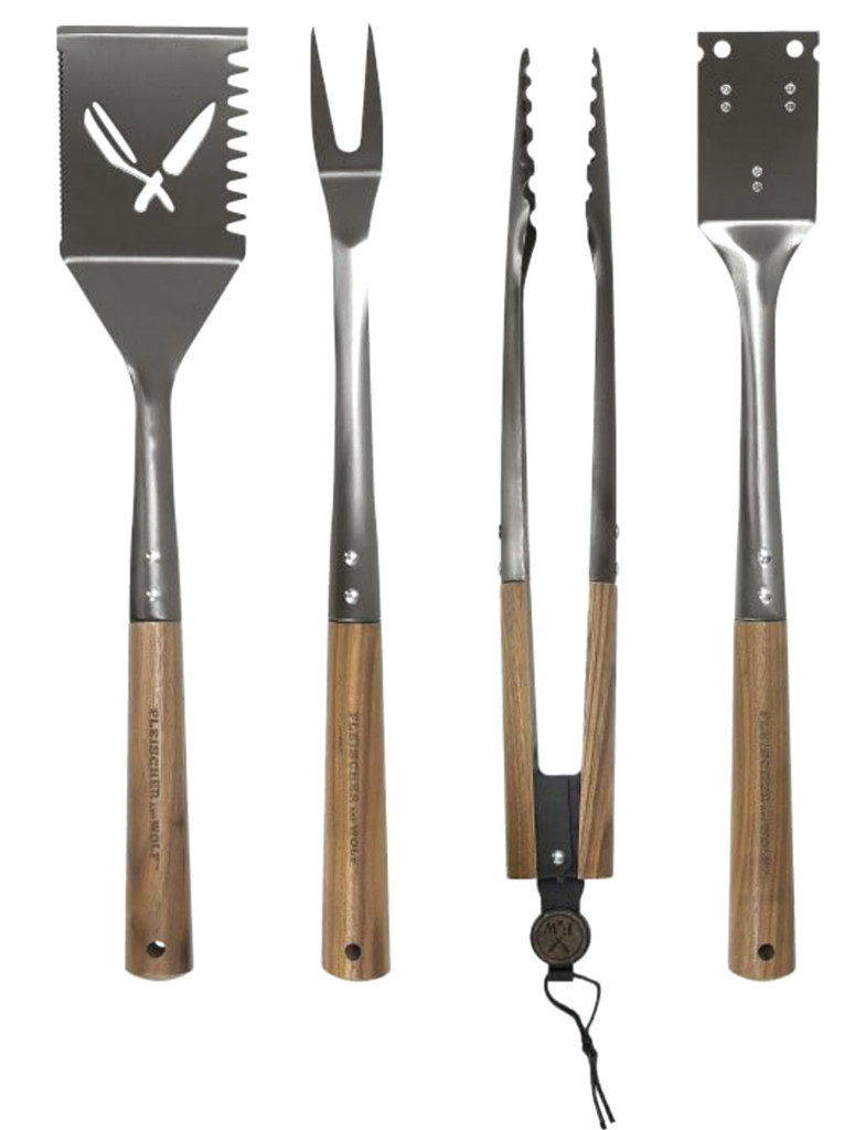 West Elm 4-piece BBQ tool set