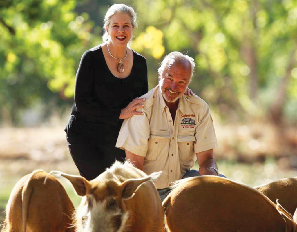 Nancy and Peter Lang rebuild Safari West