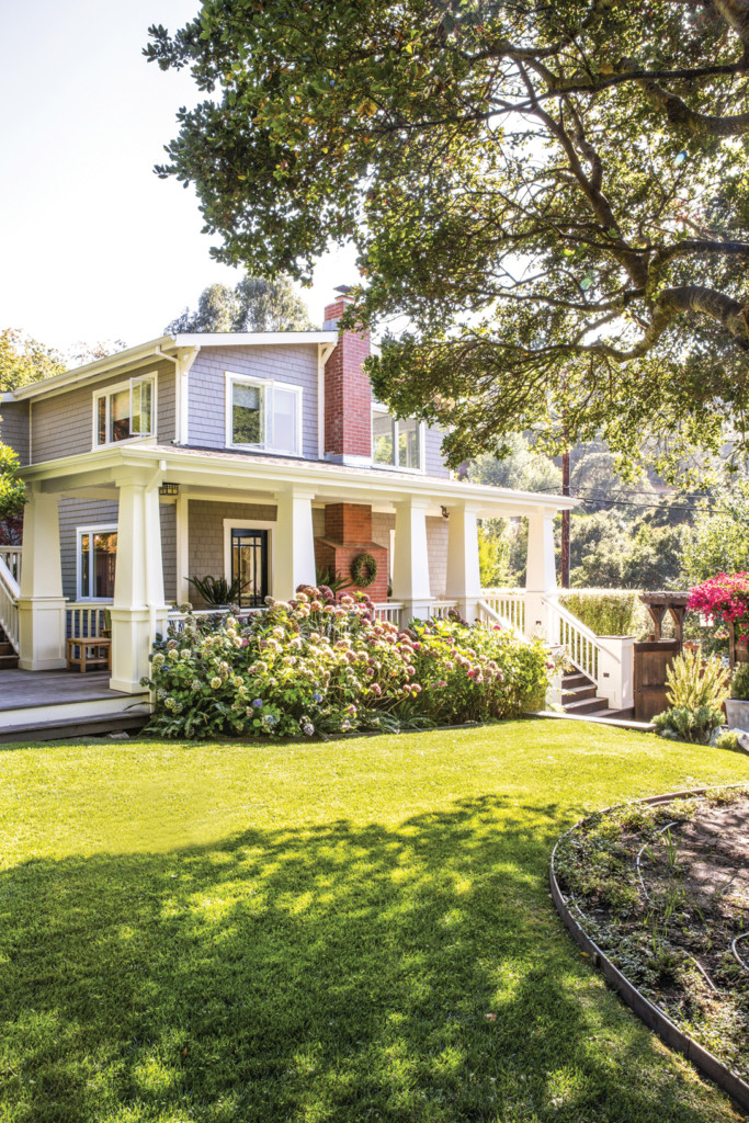 The Chapman Park Craftsman home.