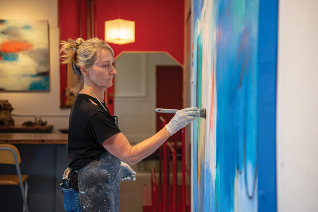 Suzie Buchholz of ICB artist collective