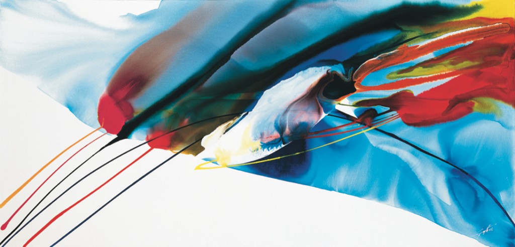 Paul Jenkins painting