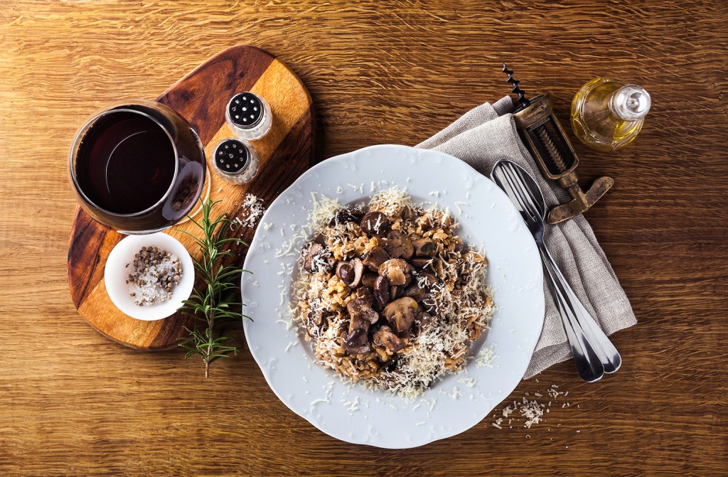 Rustic Wild Mushroom Risotto Final