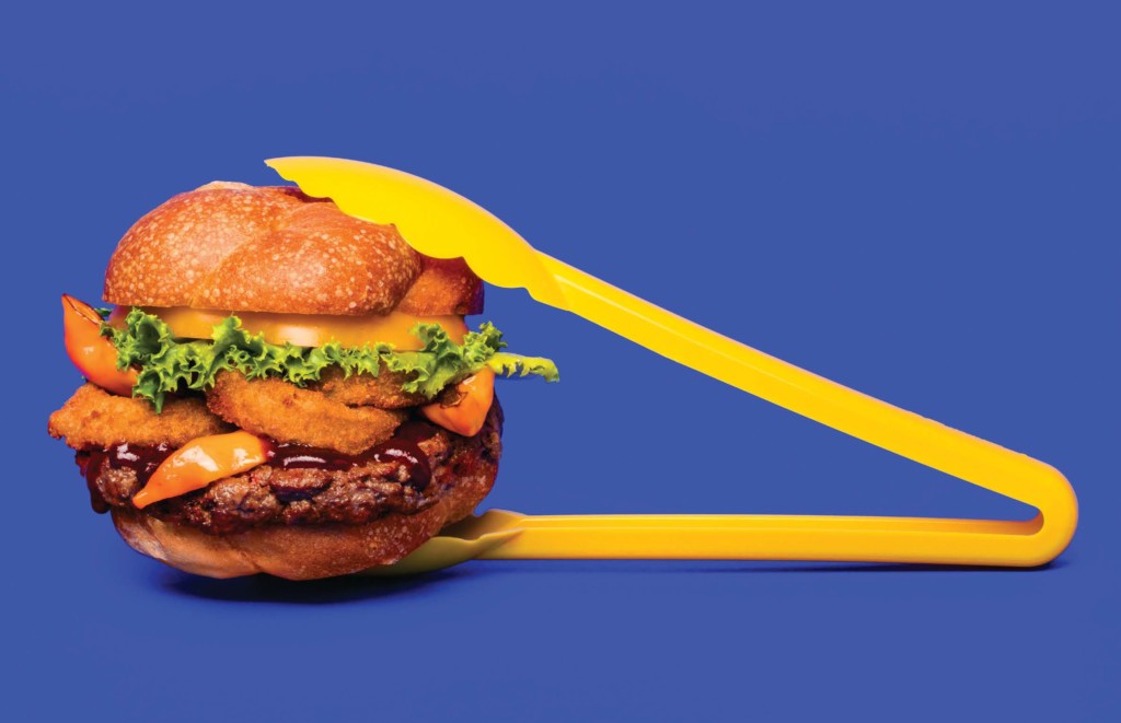 Faux protein burger
