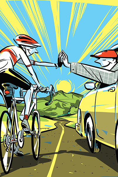 Marin Magazine, Share the Road