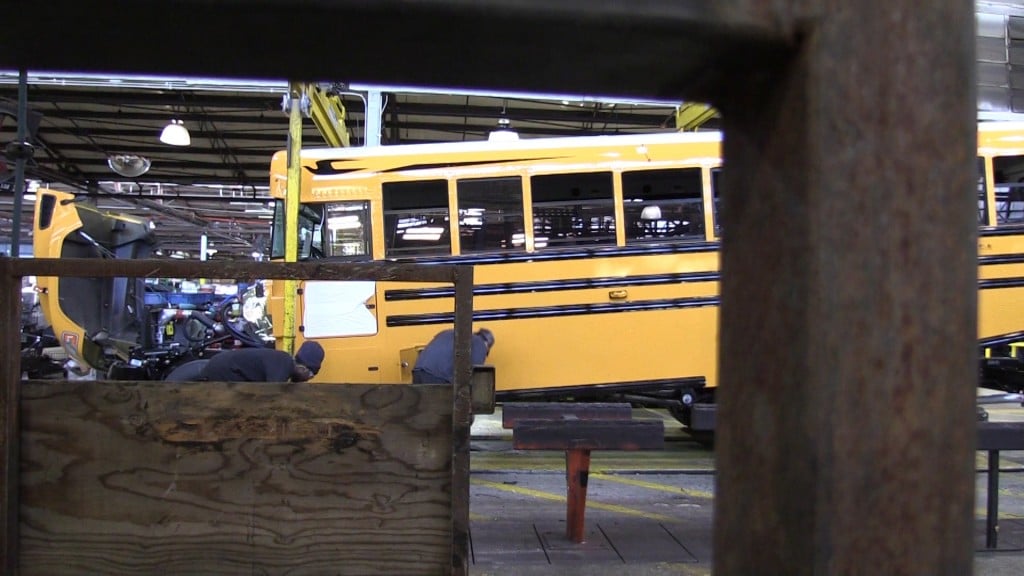 Buses at Blue Bird Corporation