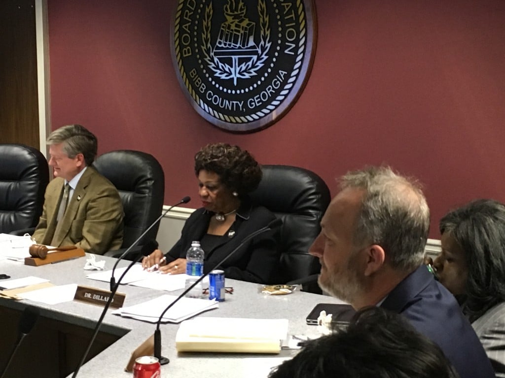 Bibb County School Board Meeting Stop Cameras