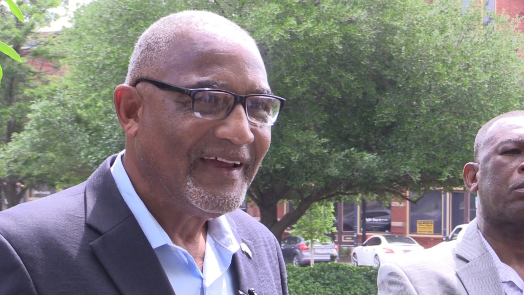 Former Macon mayor C. Jack Ellis held a news conference Friday voicing his concern with craft beer festival being held at Rosa Parks Square in downtown Macon.