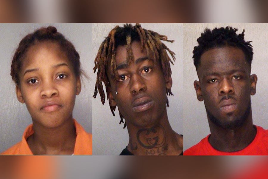 Left to right: Johniya Latice Chappell, Xytwuan Monjai Calloway, and Shawn Jeremy Robinson.