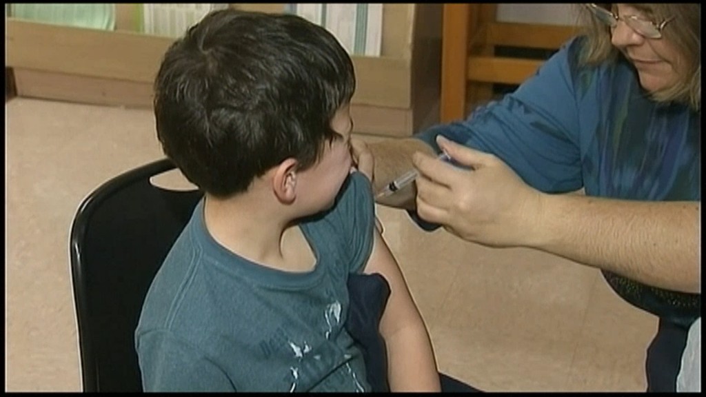 Doctors urge parents to get kids flu shots.