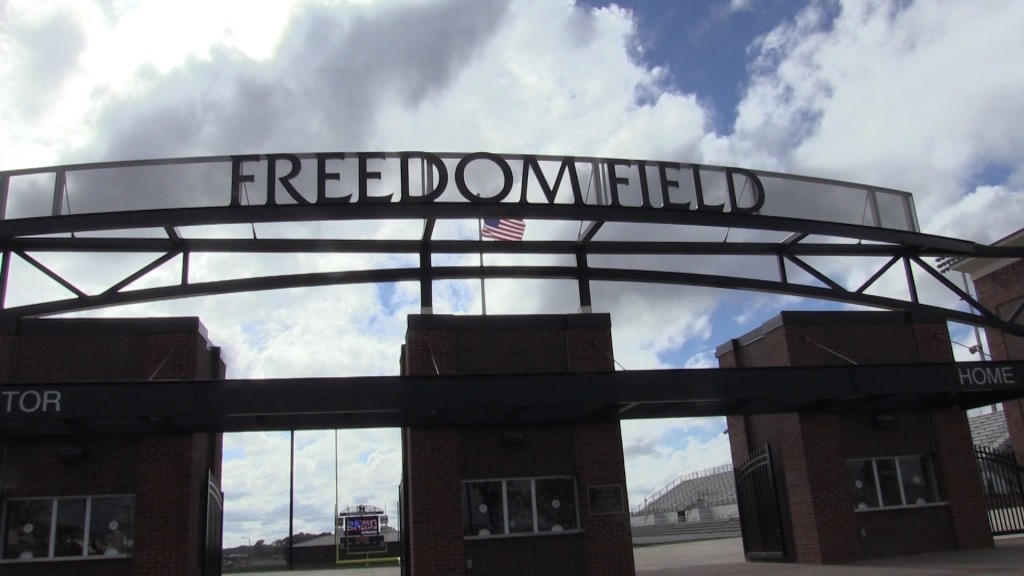 The Freedom Field stadium in Warner Robins.