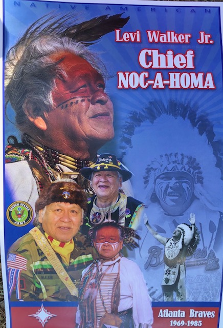 Chief Noc A Homa- the REAL Native American Atlanta Braves Mascot! 