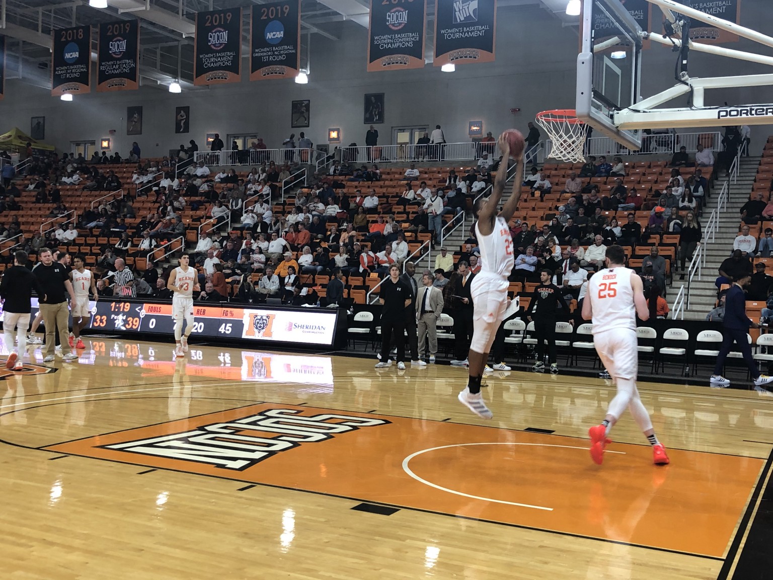 Mercer men's basketball wins third straight, beats WCU 8579 41NBC