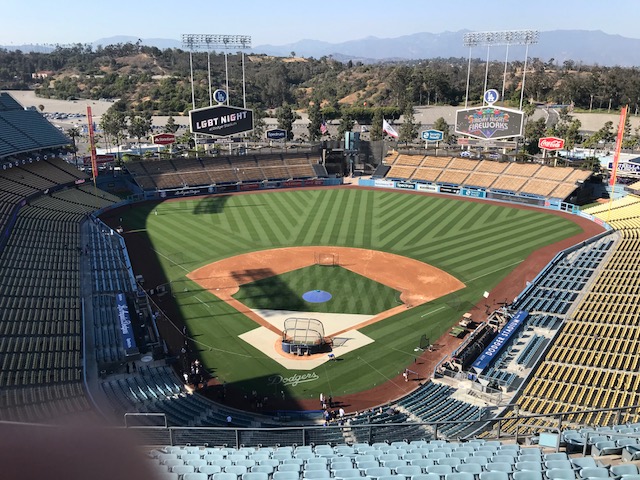 An Evening At Dodger Stadium by Mountain Dreams