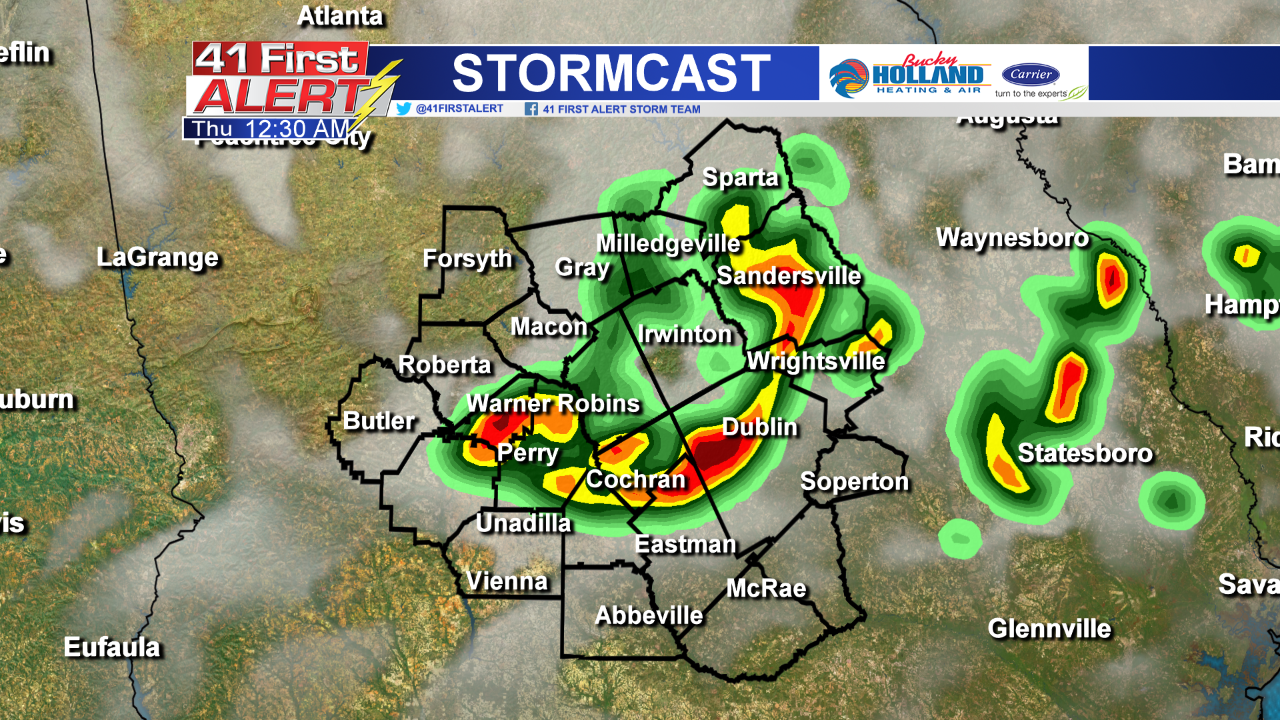 Severe storms possible in Middle tonight 41NBC News WMGTDT