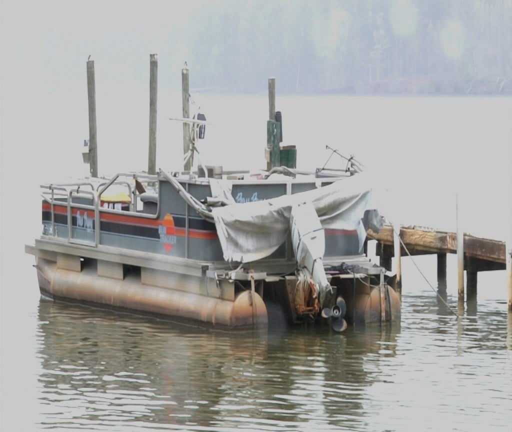 Boat on Lake Sinclair