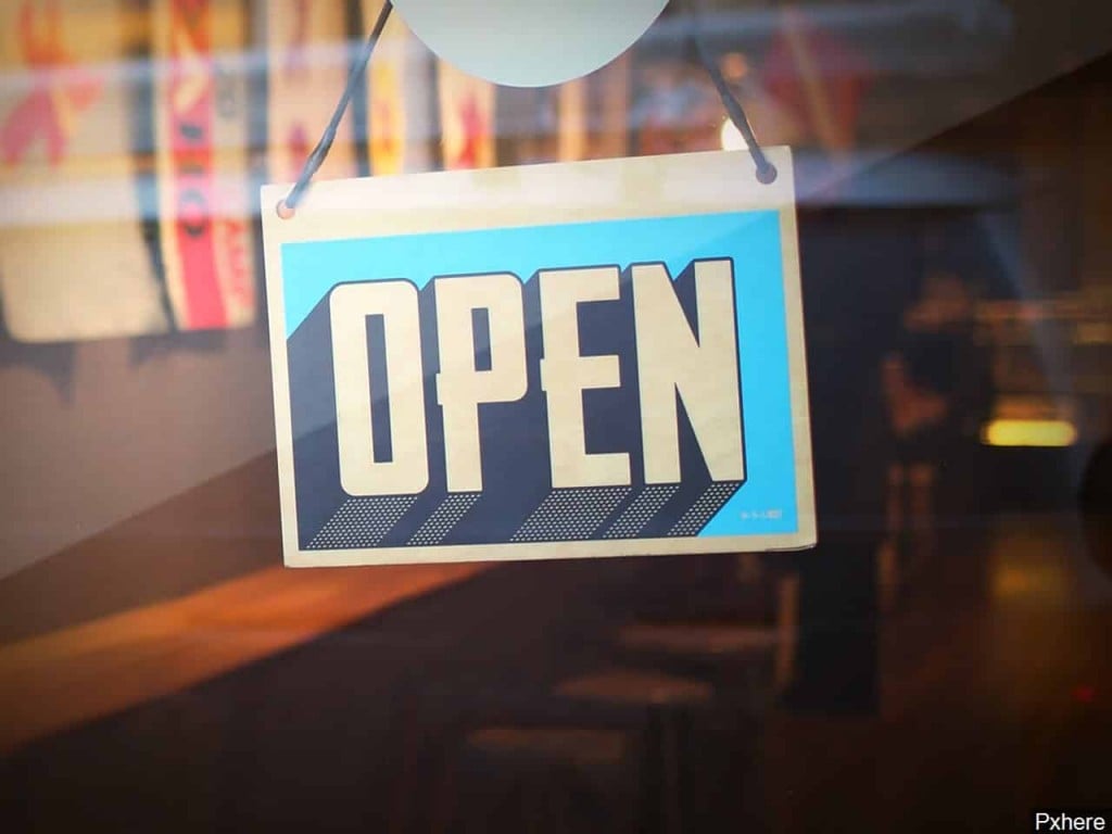 Business open