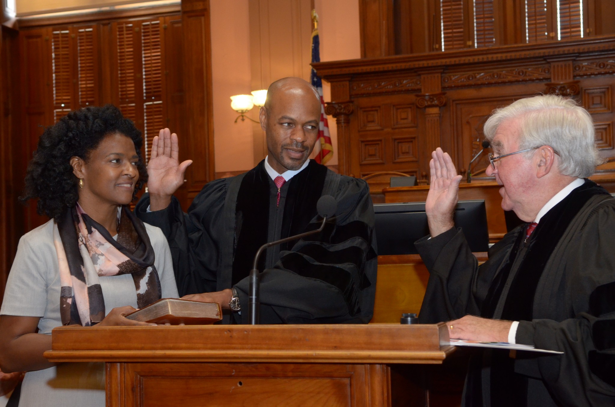 New Georgia Supreme Court Chief Justice Takes Oath Of Office - 41NBC ...