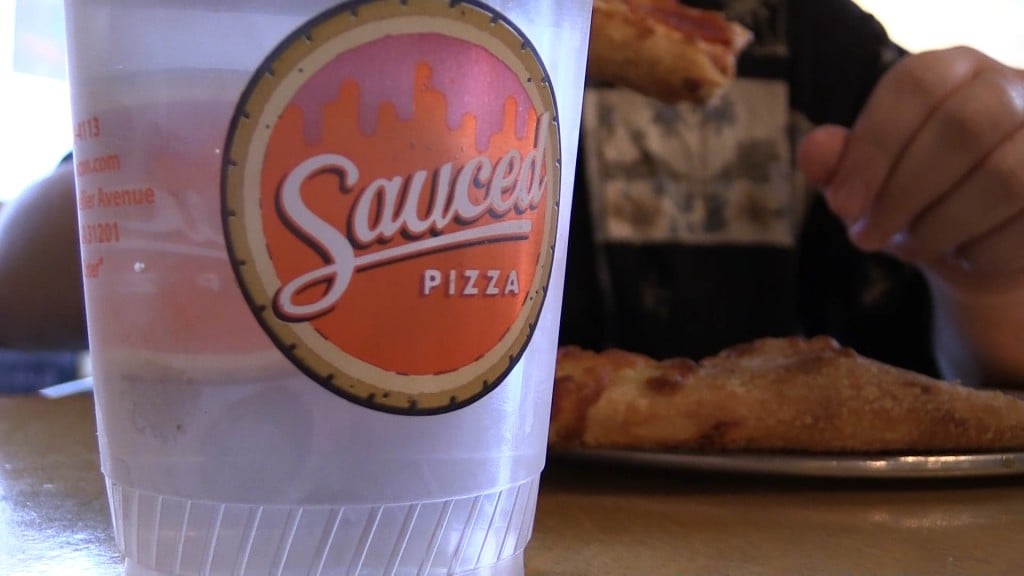 Sauced serves up tons of different types of pizza at Mercer Village.