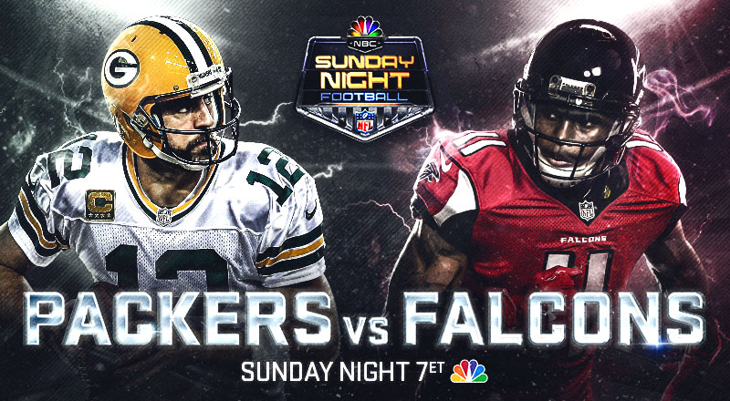 Packers vs. Falcons 2017: Start time, TV schedule for 'Sunday Night  Football' 