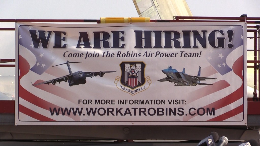 Robins AFB Air Logistics announce '1,200 in 12' mass