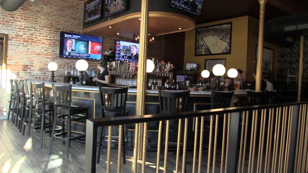 Bearfoot Tavern in downtown Macon recently moved from Cherry Street to Second Street.