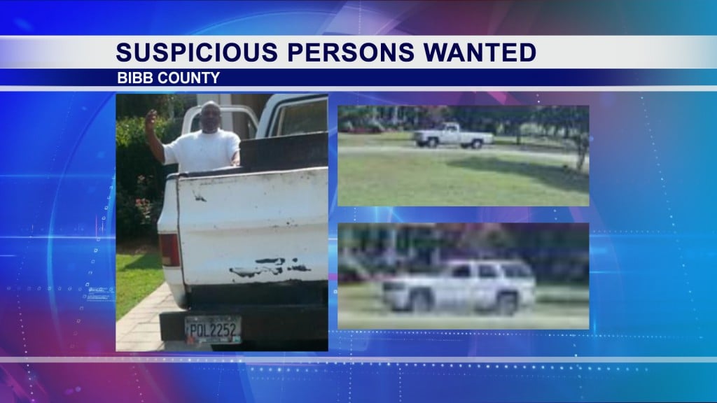 Bibb County deputies are asking people to be on the look out for suspicious men.