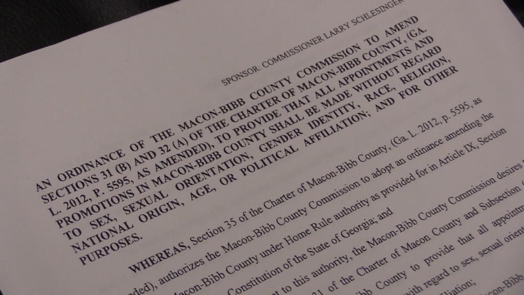 The resolution would change language in the county's ordinances to specifically talk about sexual orientation.