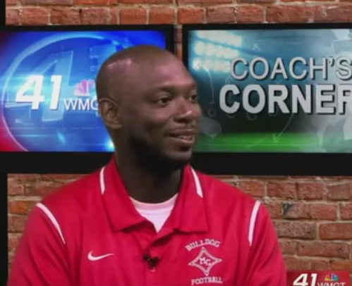 Dexter Copeland on 41NBC's Coach's Corner in August 2015.