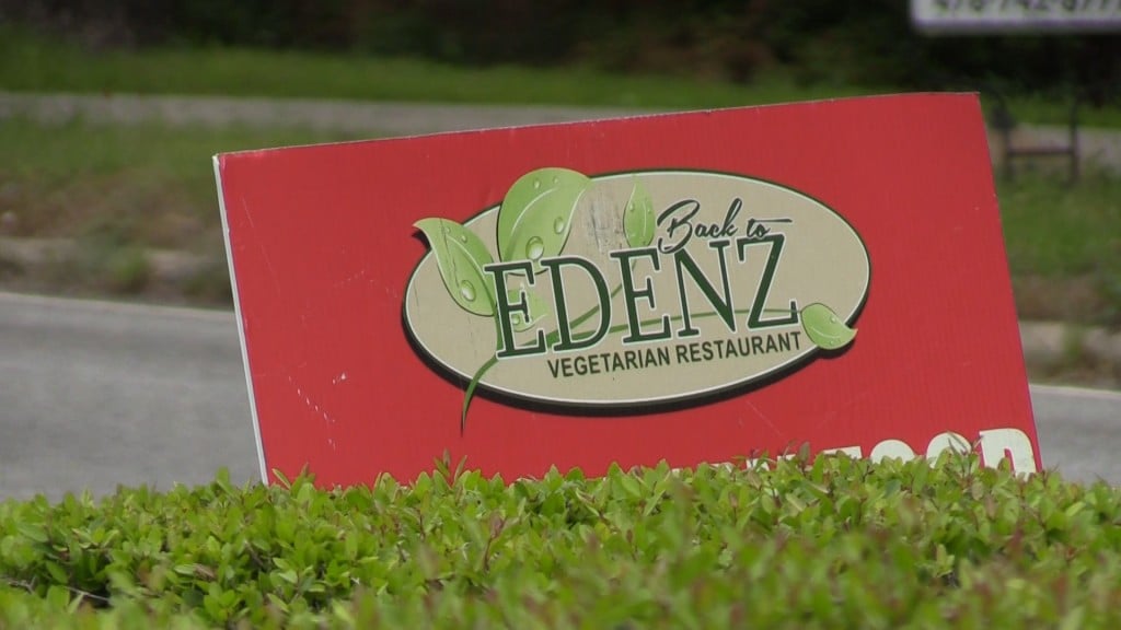 Back To Edenz offers the only vegetarian food in Middle Georgia. It's on Vineville Avenue in Macon.