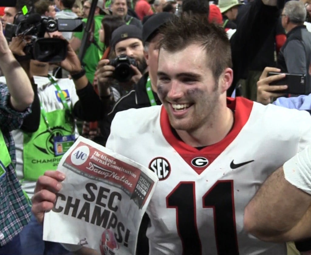 Jake Fromm SEC Championship Game 2017