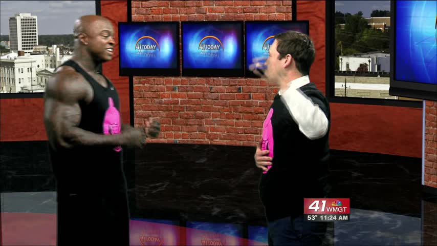 Deshaun "Guru Of Abs" Johnson joins 41NBC to show you some good exercises for your abs.