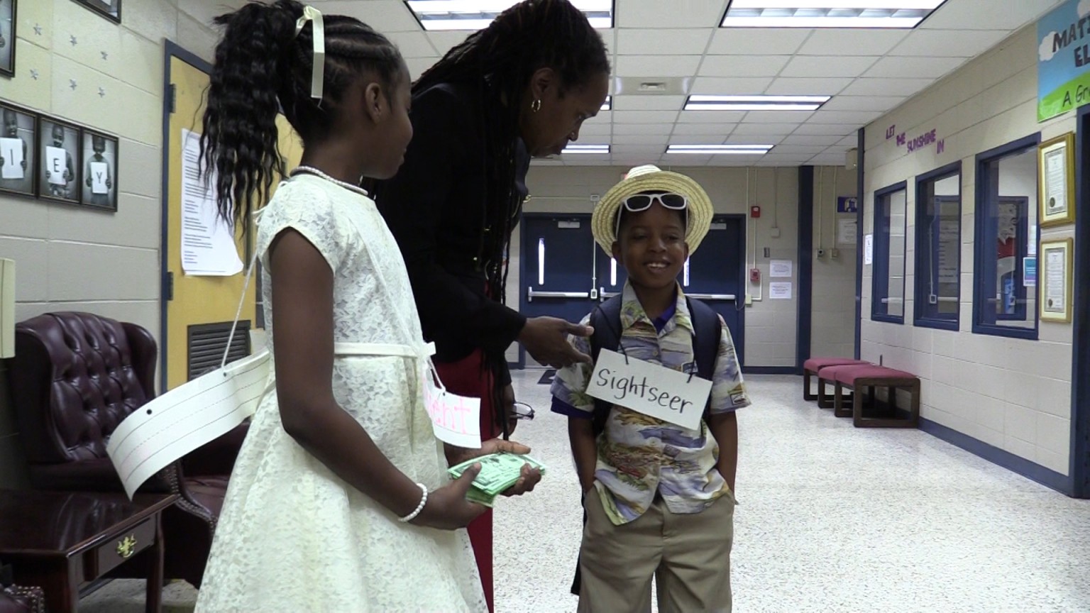 Hartley Elementary hosts 'vocabulary parade' in preparation for