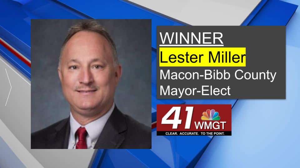 Lester Miller Wins Mayor Macon-Bibb