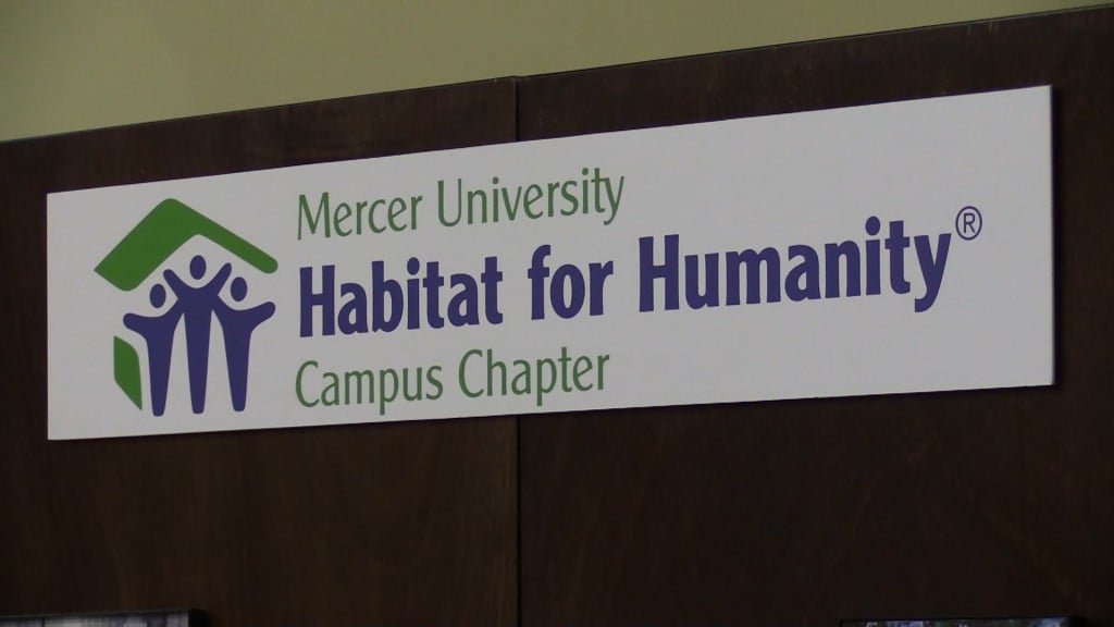 The Mercer chapter of Habitat for Humanity hosted a luncheon to help raise money for the Mercer Build Monday.