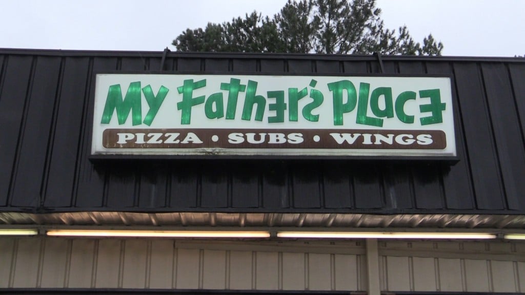 My Father's Place on Moody Road is a great place to get a huge sheet pizza for family and friends.
