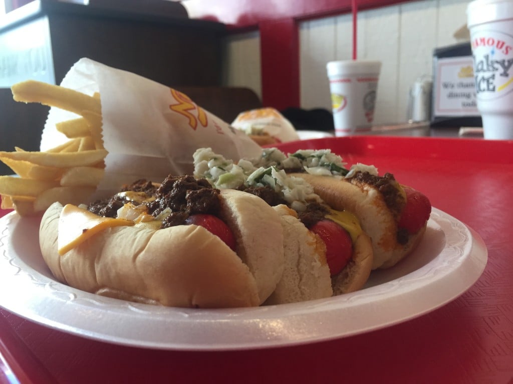 Nu-Way hot dogs are some of the most famous in Macon.