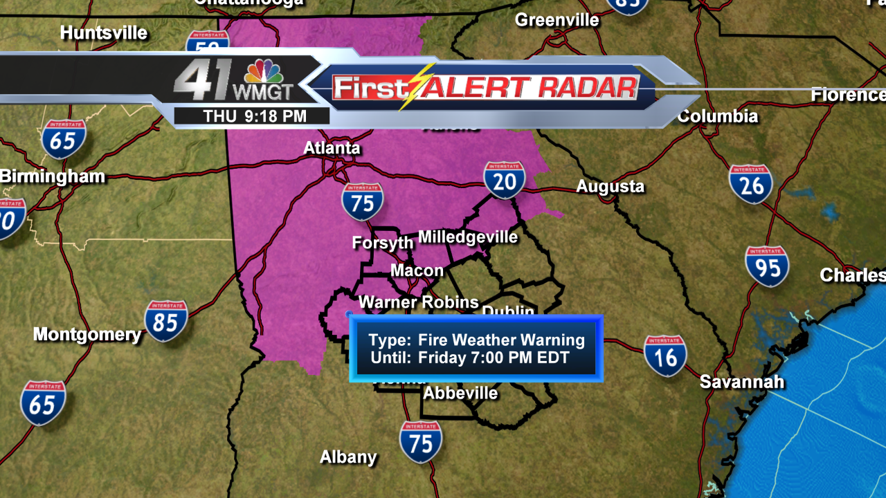 Cooler, drier conditions bring fire danger - 41NBC News | WMGT-DT