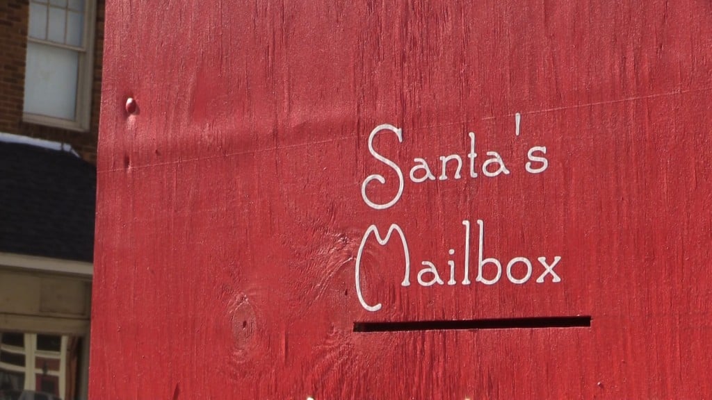 Santa's Mailbox is in downtown Fort Valley near the gazebo.