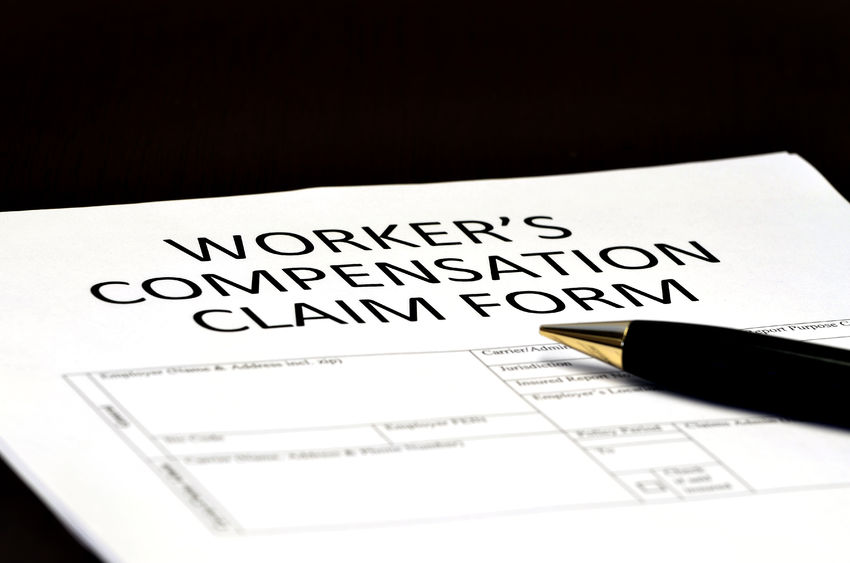 57670926 - worker's compensation claim form for comp on injury employment
