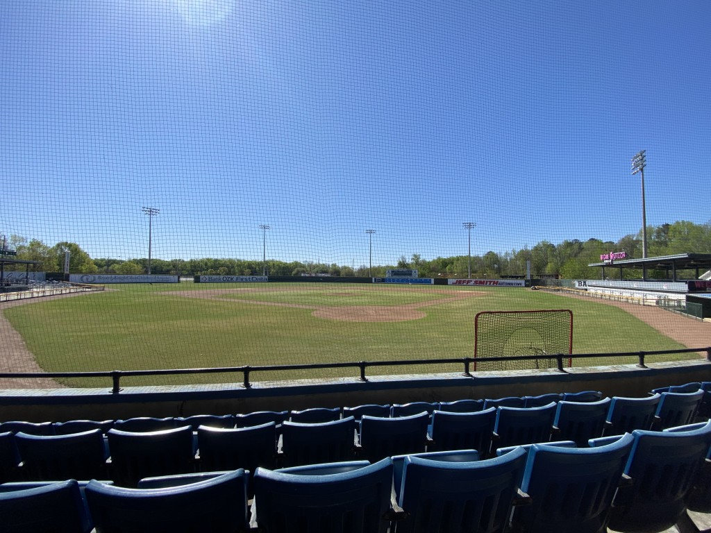 Macon Bacon Baseball at Luther Williams Field in Macon, GA